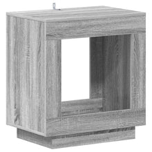 Bijzettafel Grijze Sonoma 60 x 40 x 65 cm Geconstrueerd hout