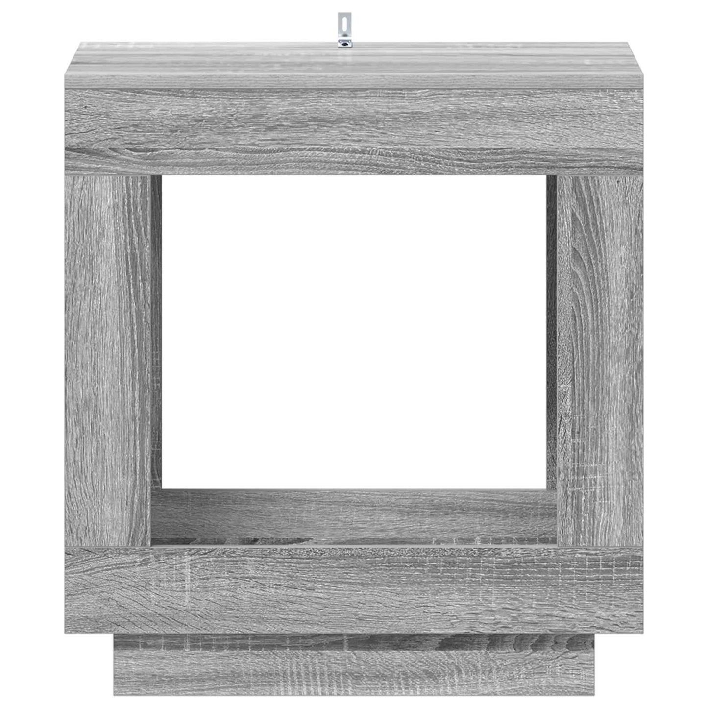 Bijzettafel Grijze Sonoma 60 x 40 x 65 cm Geconstrueerd hout
