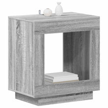 Bijzettafel Grijze Sonoma 60 x 40 x 65 cm Geconstrueerd hout