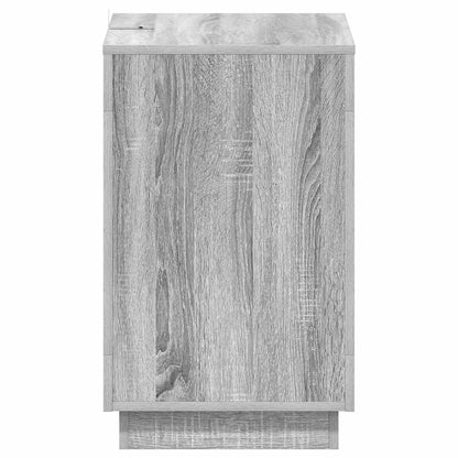 Bijzettafel Grijze Sonoma 60 x 40 x 65 cm Geconstrueerd hout