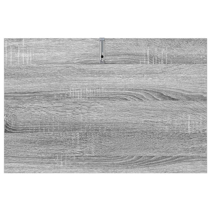 Bijzettafel Grijze Sonoma 60 x 40 x 65 cm Geconstrueerd hout
