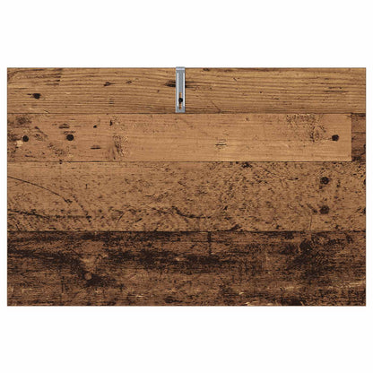 Bijzettafel Oudhout 60 x 40 x 65 cm Geconstrueerd hout