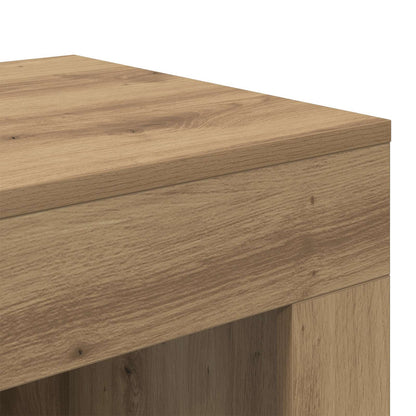 Bijzettafel Artisan Eik 60 x 40 x 65 cm Geconstrueerd hout