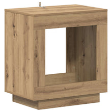 Bijzettafel Artisan Eik 60 x 40 x 65 cm Geconstrueerd hout