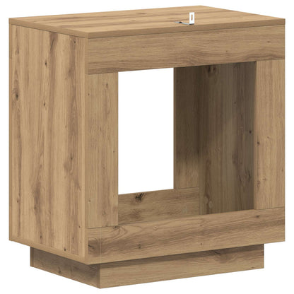Bijzettafel Artisan Eik 60 x 40 x 65 cm Geconstrueerd hout