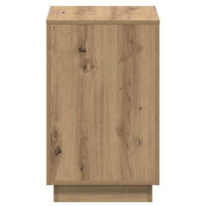 Bijzettafel Artisan Eik 60 x 40 x 65 cm Geconstrueerd hout