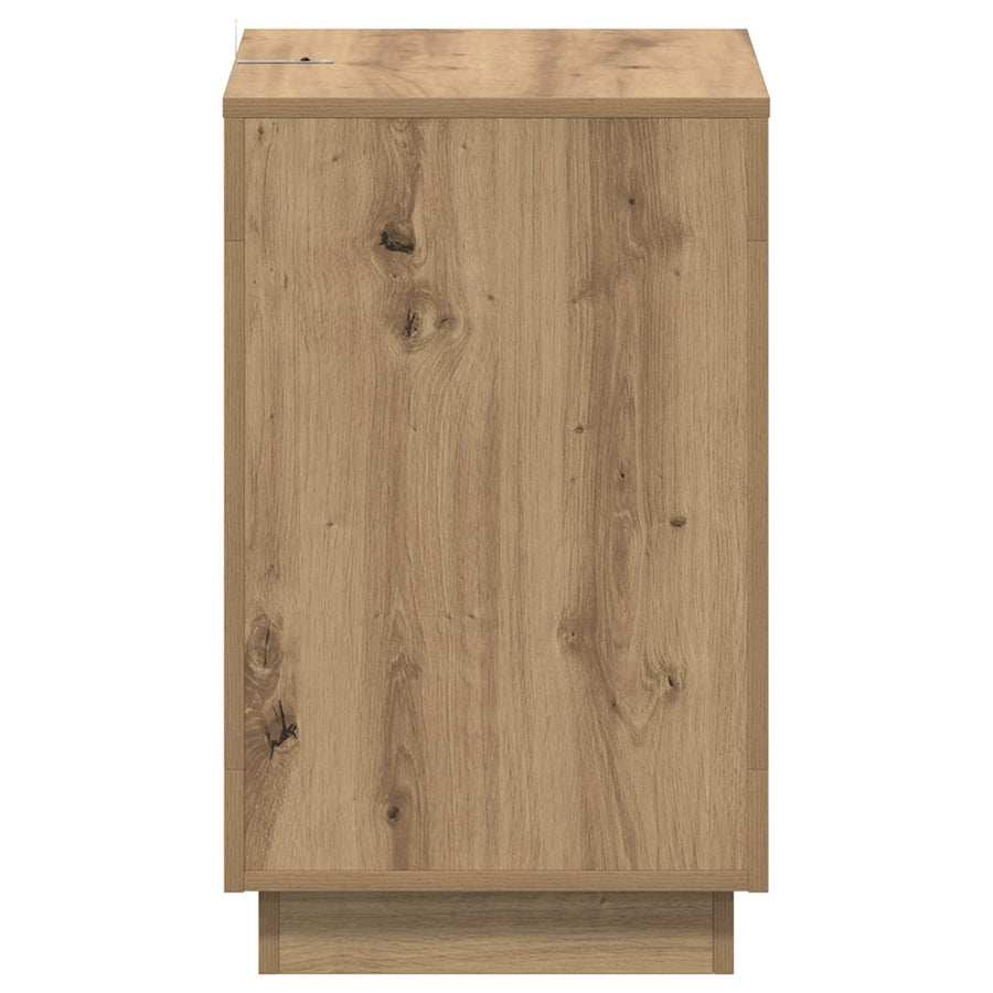 Bijzettafel Artisan Eik 60 x 40 x 65 cm Geconstrueerd hout