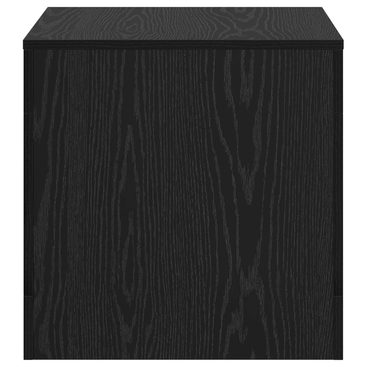 Coffee Table Zwart eiken 51.5 x 50 x 50 cm Engineered Wood