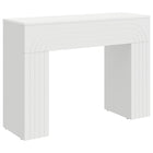 Coffee table White 102 x 35 x 75 cm Engineered wood