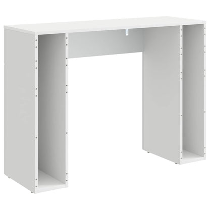 Salontafel Wit 102 x 35 x 75 cm Bewerkt hout