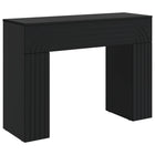 Coffee Table Black 102 x 35 x 75 cm Engineered Wood