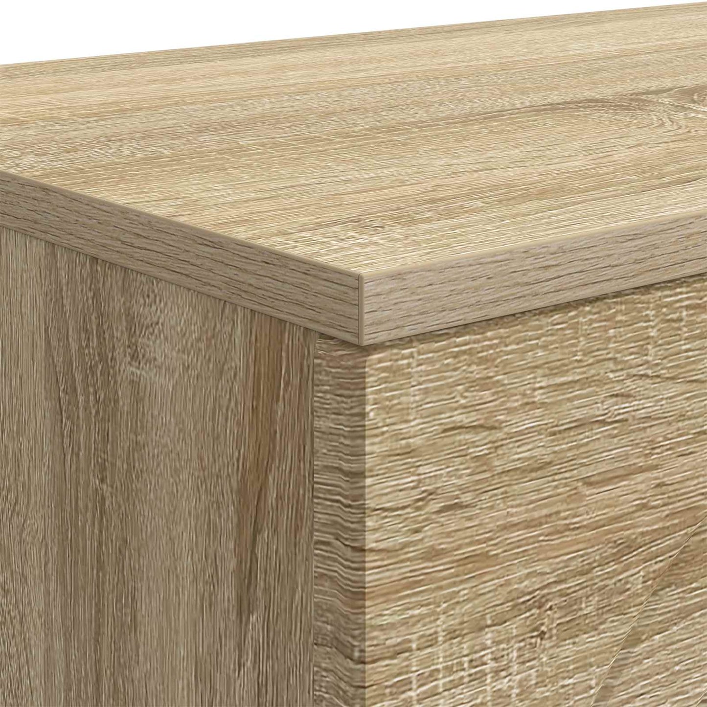 Salontafel Sonoma Eiken 102 x 35 x 75 cm Bewerkt hout