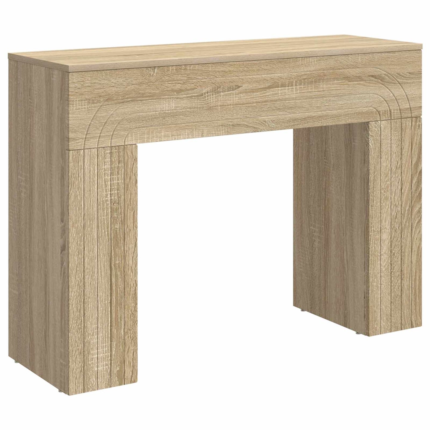 Salontafel Sonoma Eiken 102 x 35 x 75 cm Bewerkt hout