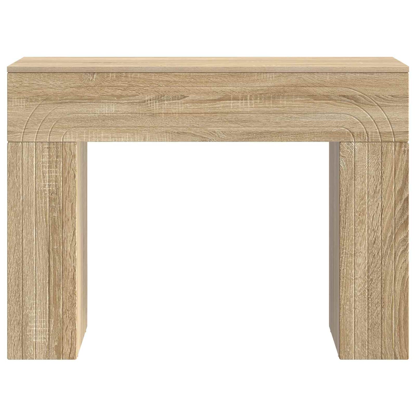 Salontafel Sonoma Eiken 102 x 35 x 75 cm Bewerkt hout