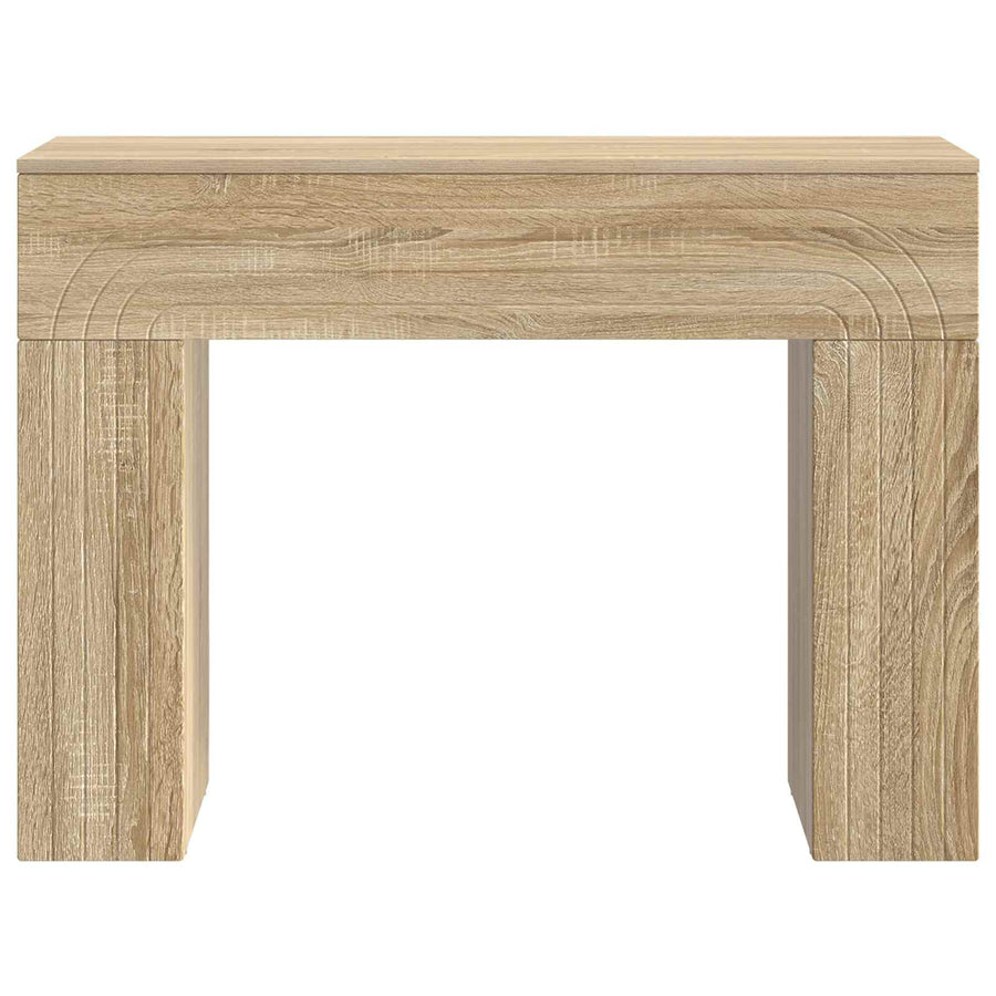Salontafel Sonoma Eiken 102 x 35 x 75 cm Bewerkt hout