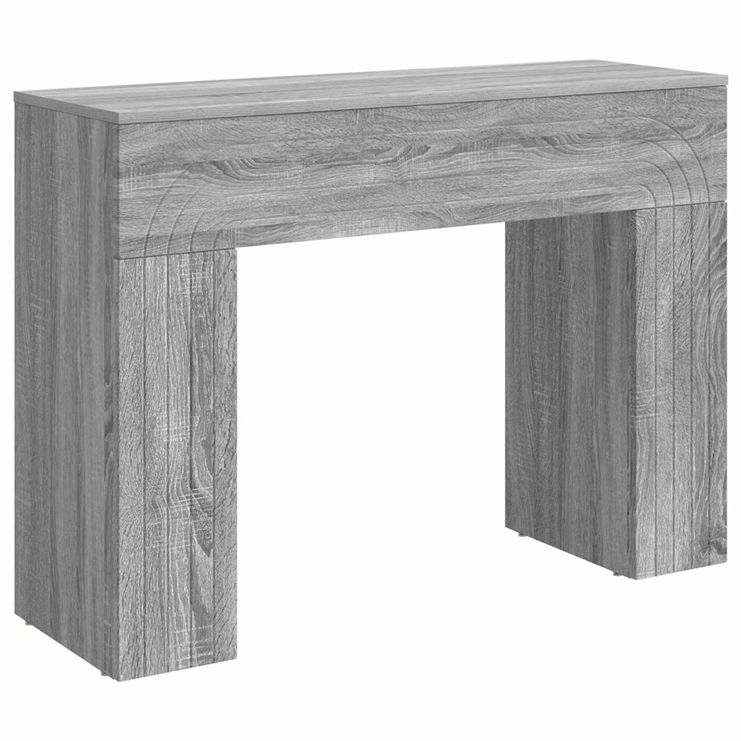 Salontafel Grijs sonoma 102 x 35 x 75 cm Bewerkt hout
