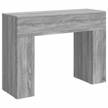 Salontafel Grijs sonoma 102 x 35 x 75 cm Bewerkt hout