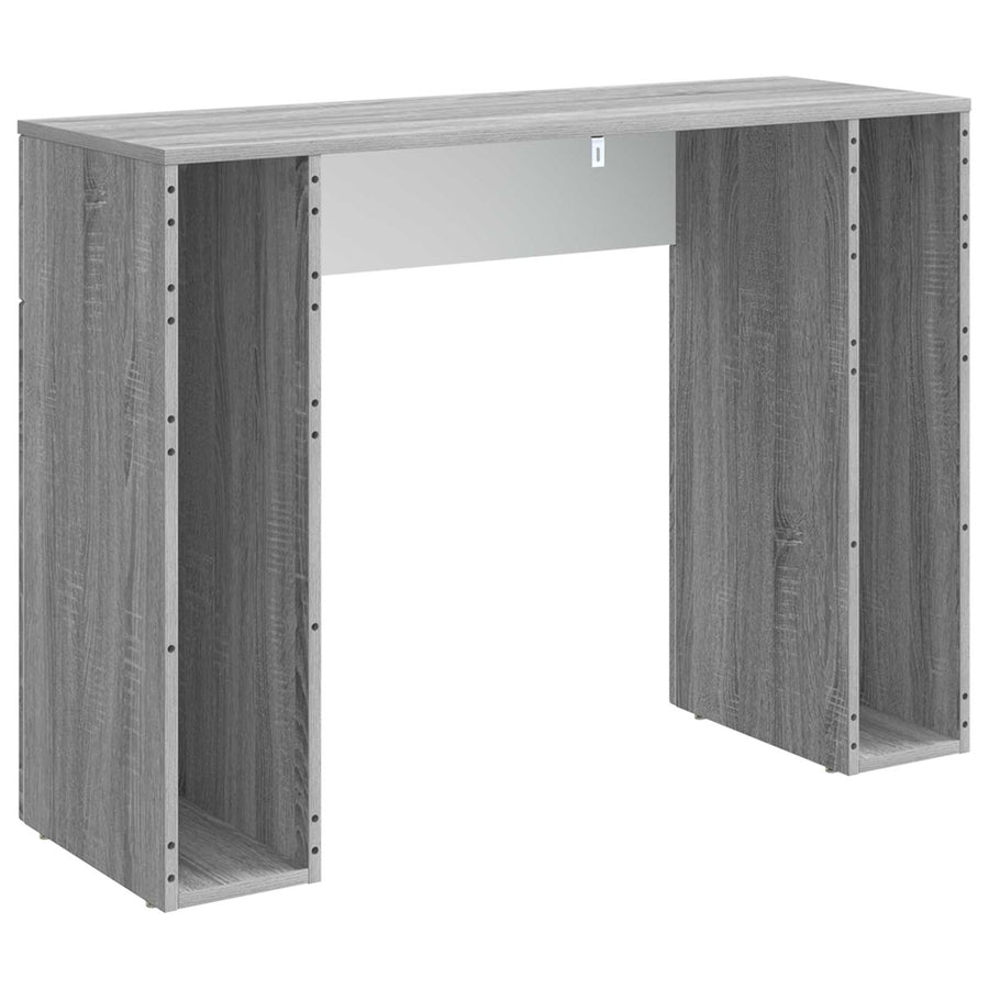 Salontafel Grijs sonoma 102 x 35 x 75 cm Bewerkt hout