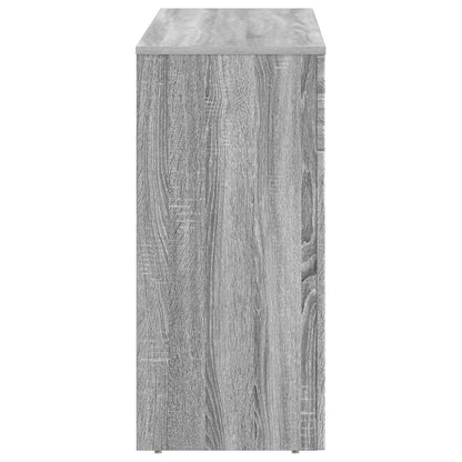 Salontafel Grijs sonoma 102 x 35 x 75 cm Bewerkt hout