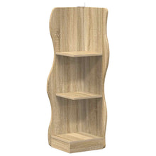 Hoekplank met plank Sonoma Eiken 34 x 33 x 102 cm Bewerkt hout