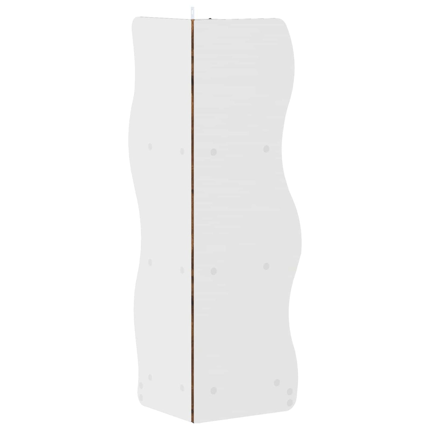Hoekplank met plank Gerookt eiken 34 x 33 x 102 cm Bewerkt hout