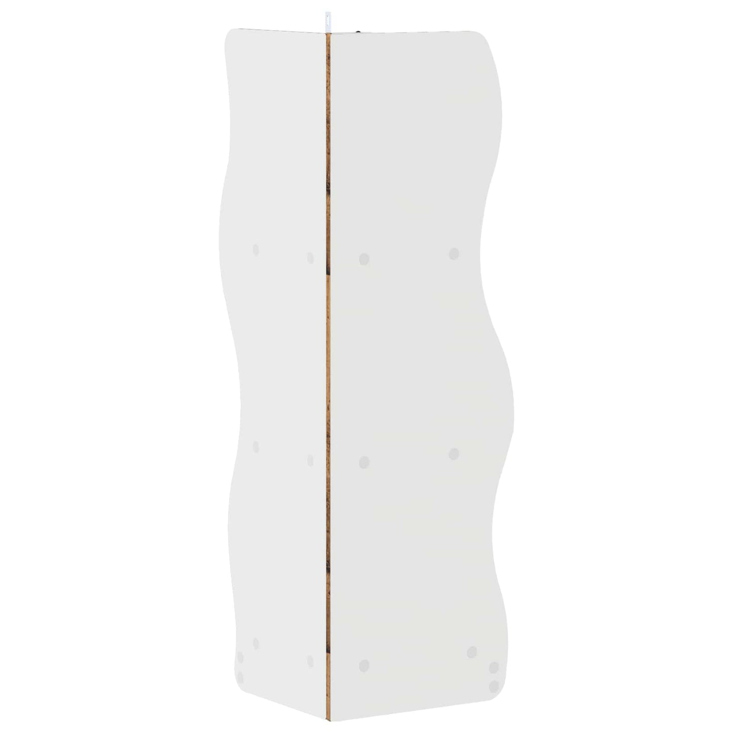 Hoekplank met plank Oud hout 34 x 33 x 102 cm Bewerkt hout