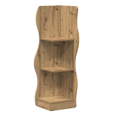 Hoekplank Artisanaal eiken 34 x 33 x 102 cm Bewerkt hout