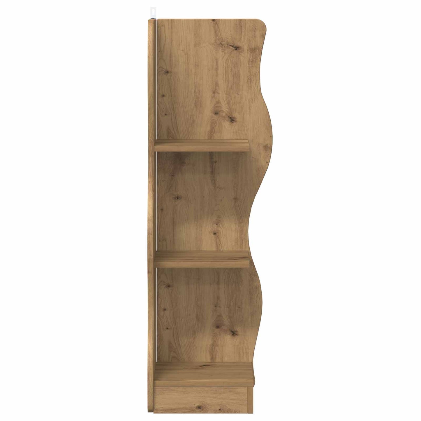 Hoekplank Artisanaal eiken 34 x 33 x 102 cm Bewerkt hout