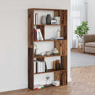 Bookshelf Reclaimed Wood 80 x 24 x 159 cm Treated wood