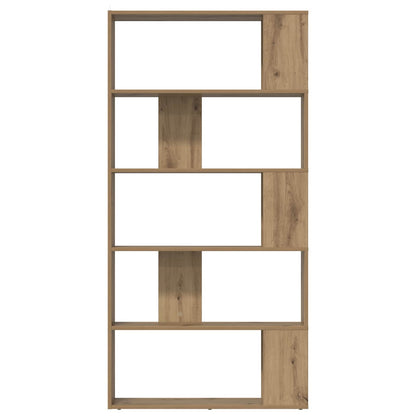 Boekenkast Artisan Eiken 80 x 24 x 159 cm Bewerkt hout