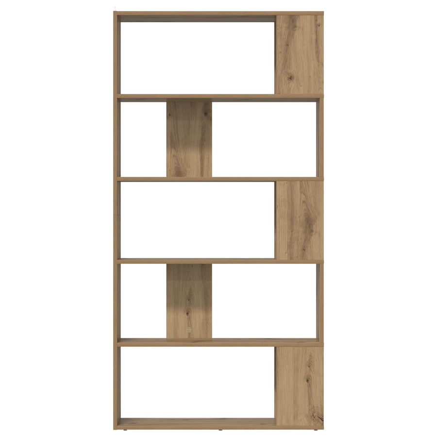 Boekenkast Artisan Eiken 80 x 24 x 159 cm Bewerkt hout