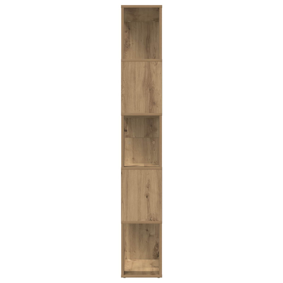 Boekenkast Artisan Eiken 80 x 24 x 159 cm Bewerkt hout