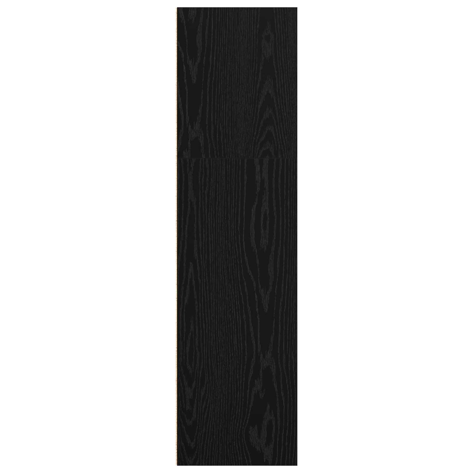 Boekenkast Zwart Eiken 60 x 30 x 76.5 cm Bewerkt hout
