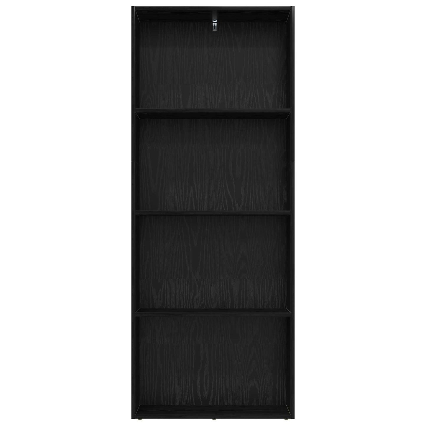 Boekenkast 60 X 30 X Bewerkt Hout 60 cm 151,5 cm Zwart eiken