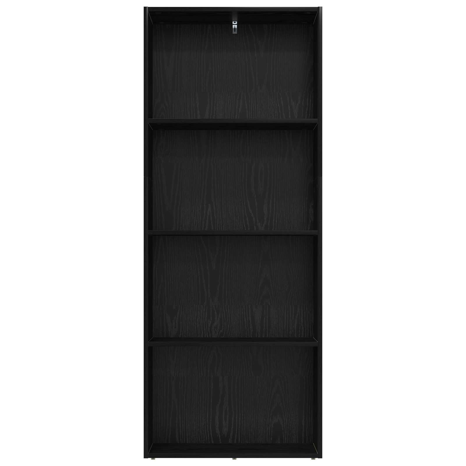 Boekenkast 60 X 30 X Bewerkt Hout 60 cm 151,5 cm Zwart eiken