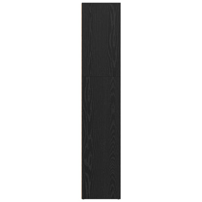 Boekenkast 60 X 30 X Bewerkt Hout 60 cm 151,5 cm Zwart eiken