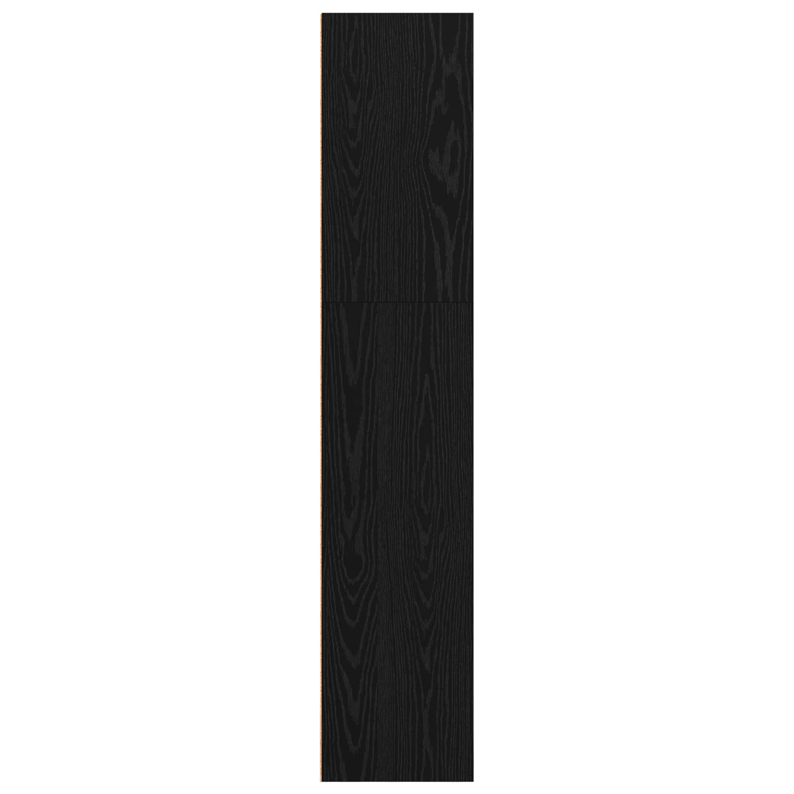 Boekenkast Zwart Eiken 80 x 30 x 151,5 cm Bewerkt hout