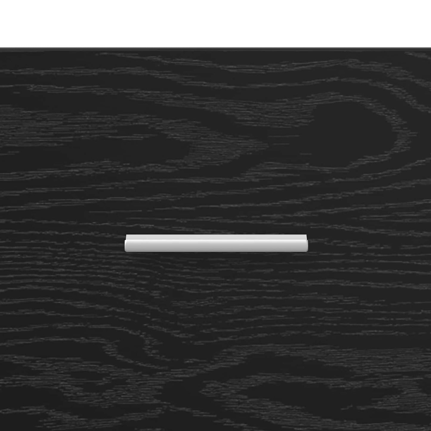 Wastafelkast Zwart Eiken 41 x 38,5 x 46 cm Bewerkt hout