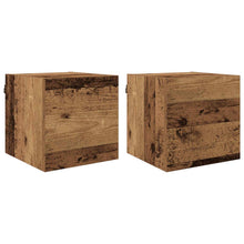 TV-kast Oudhout 30,5 x 30 x 30 cm Bewerkt hout