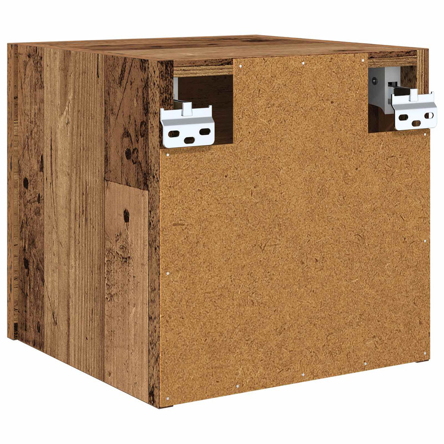 TV-kast Oudhout 30,5 x 30 x 30 cm Bewerkt hout