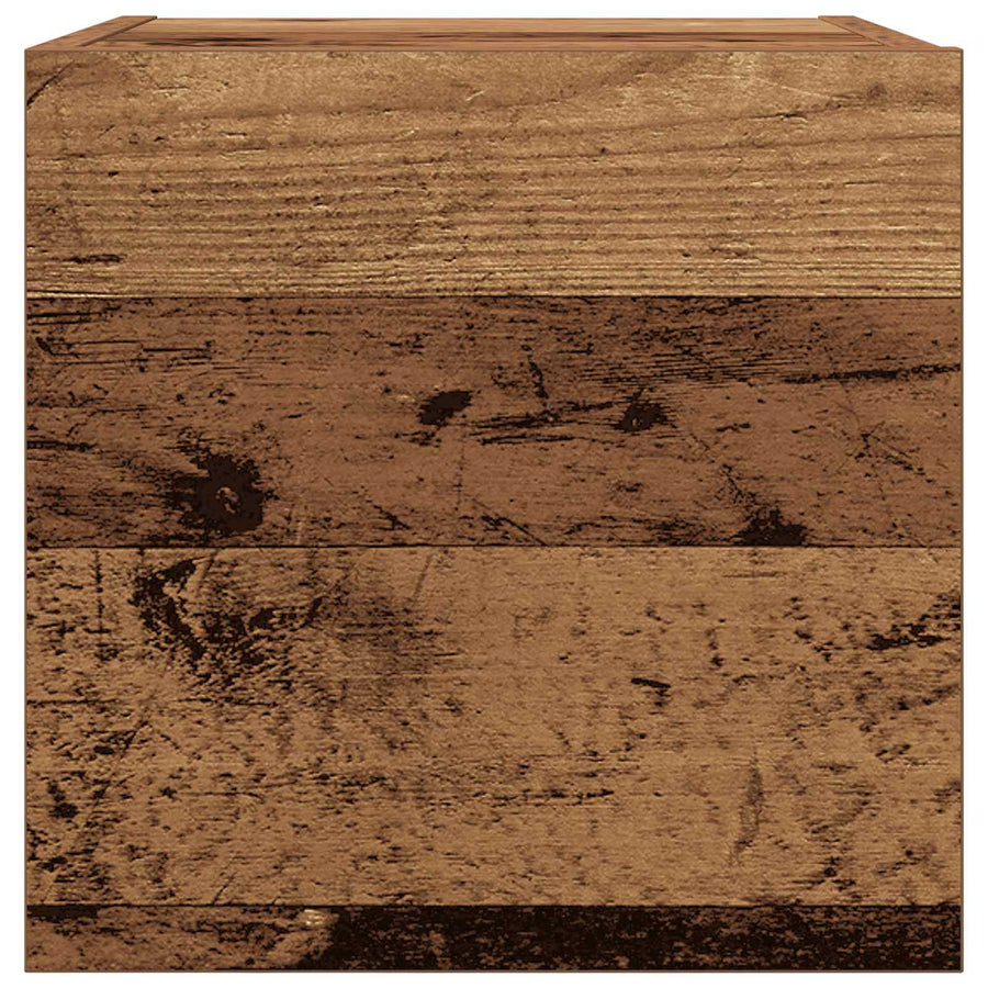 TV-kast Oudhout 30,5 x 30 x 30 cm Bewerkt hout