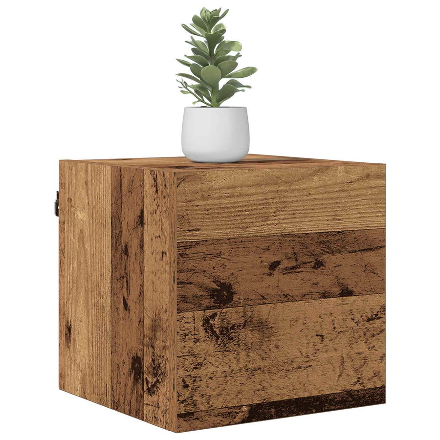 TV-kast Oudhout 30,5 x 30 x 30 cm Bewerkt hout