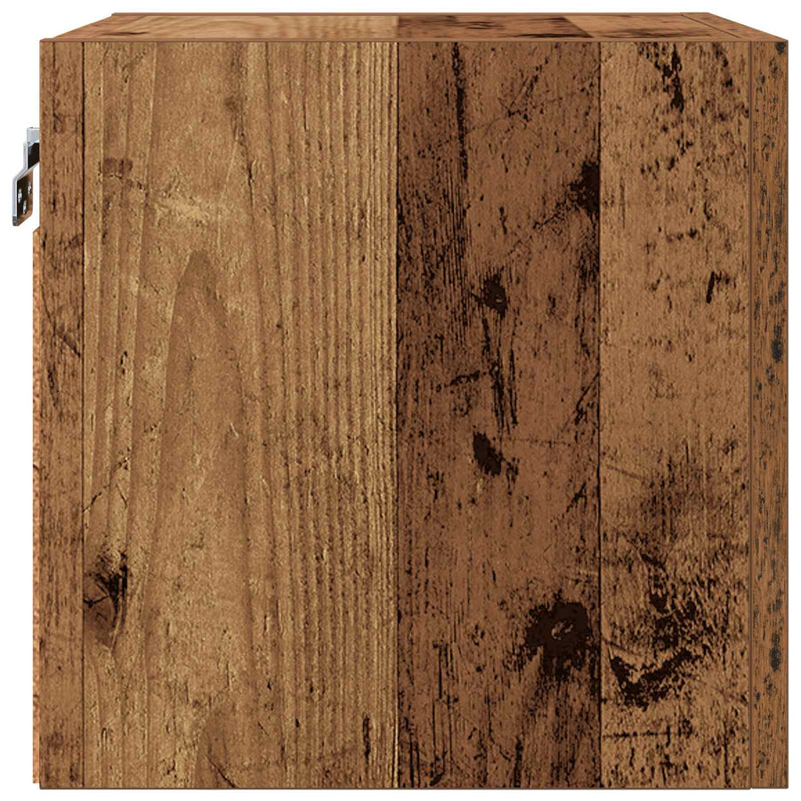 TV-kast Oudhout 30,5 x 30 x 30 cm Bewerkt hout