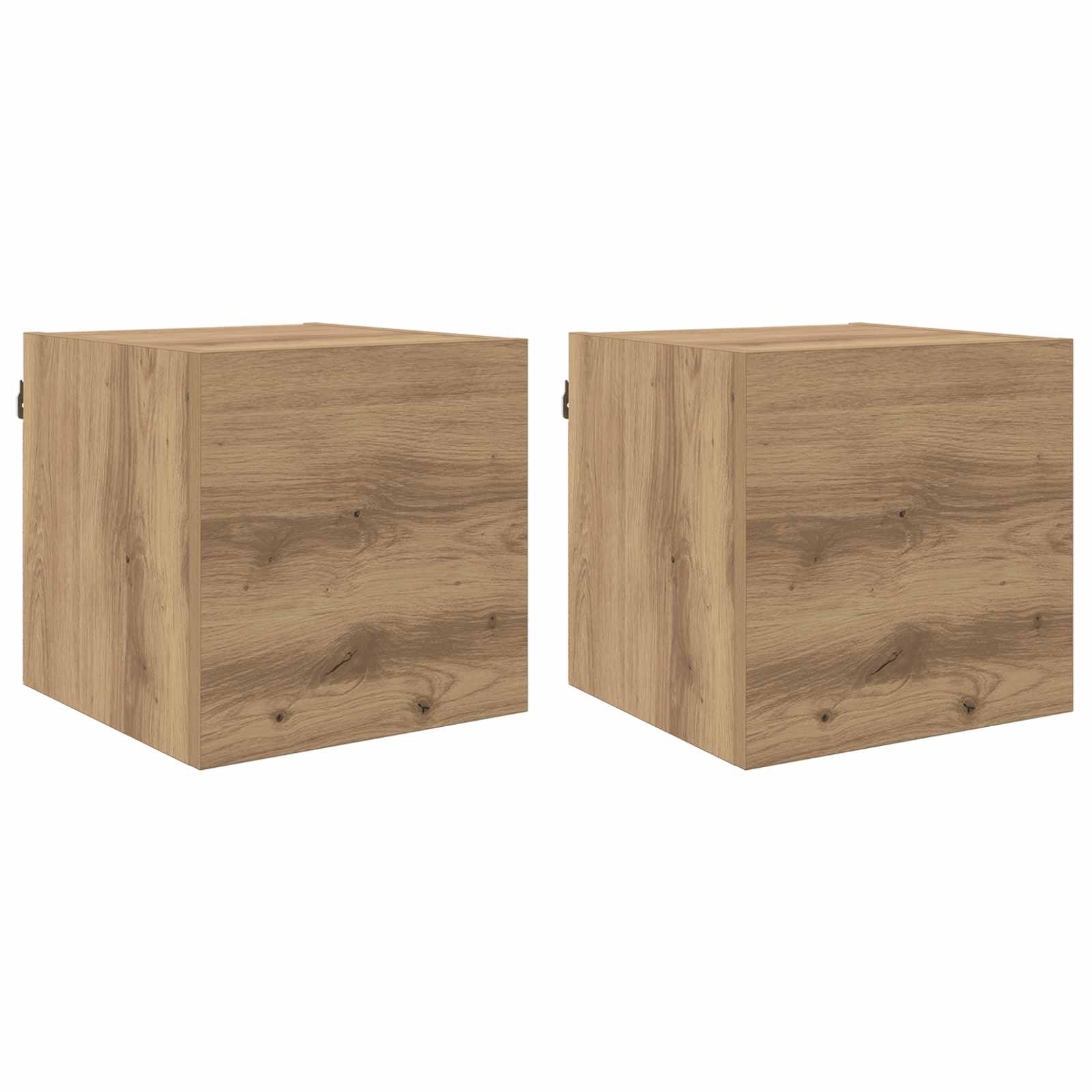 TV-kast Artisan Eiken 30,5 x 30 x 30 cm Bewerkt hout