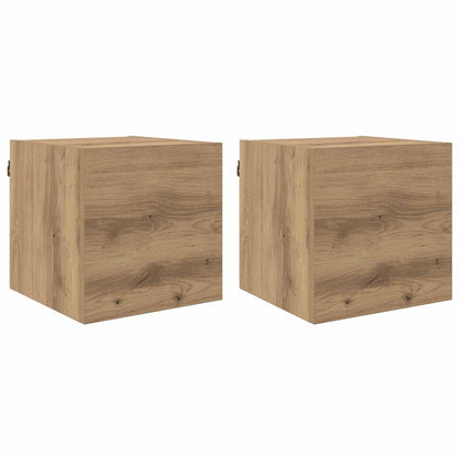 TV-kast Artisan Eiken 30,5 x 30 x 30 cm Bewerkt hout