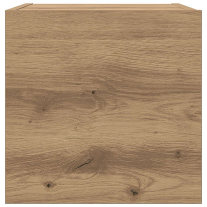 TV-kast Artisan Eiken 30,5 x 30 x 30 cm Bewerkt hout