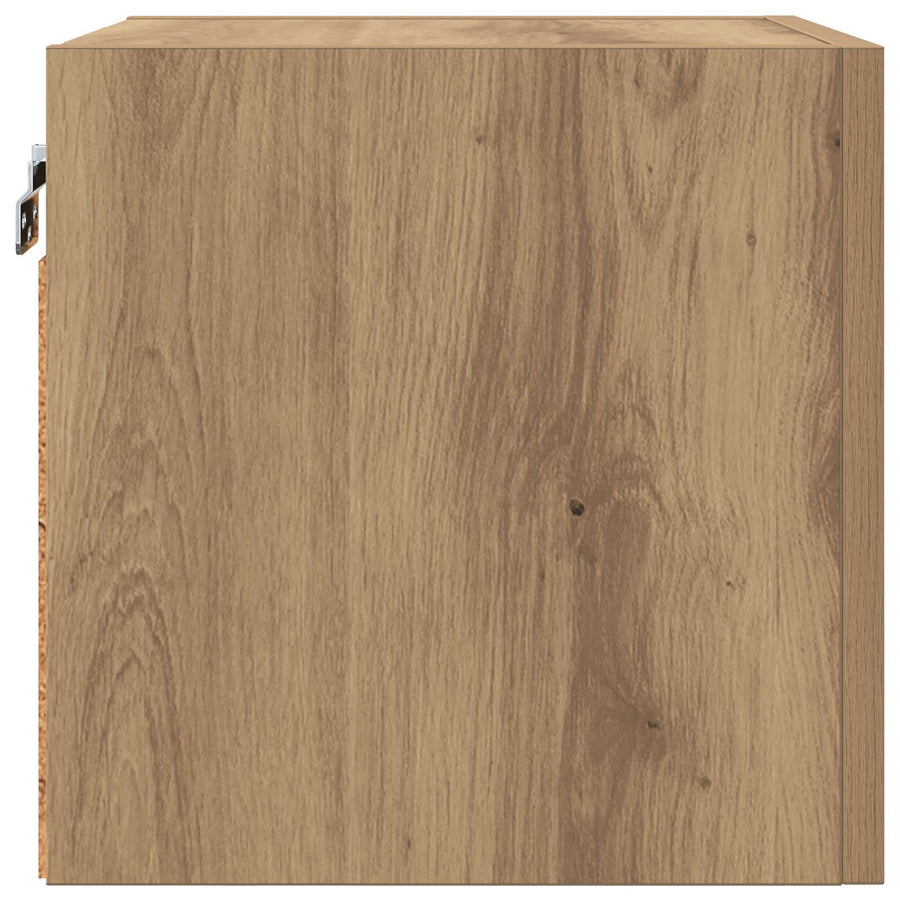 TV-kast Artisan Eiken 30,5 x 30 x 30 cm Bewerkt hout