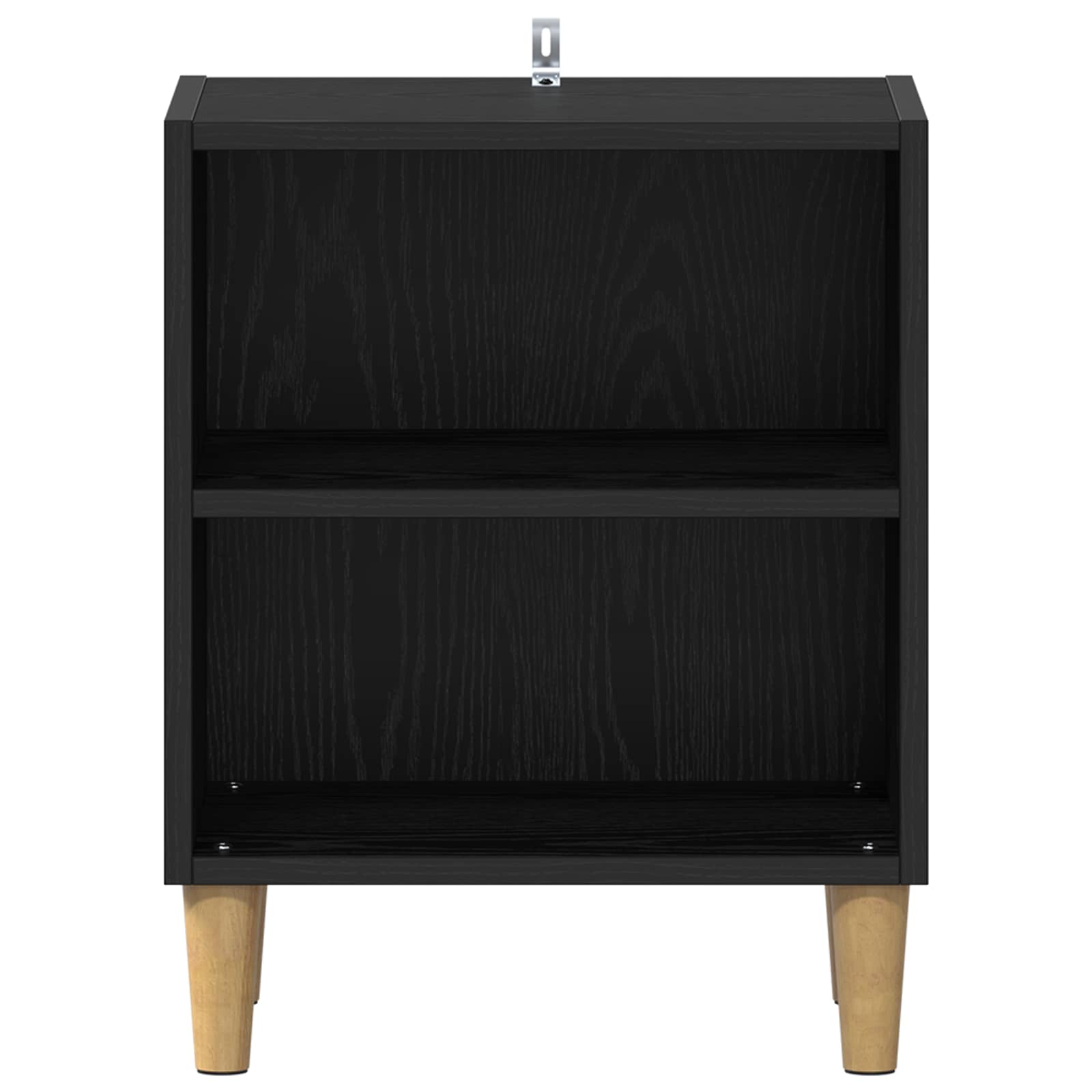Bed Kast 40 X 30 X 50 Cm Bewerkt Hout 1 Zwart eiken