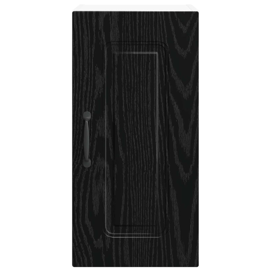 Keukenkast Kalmar Zwart Eiken 30 x 31 x 60 cm Bewerkt hout