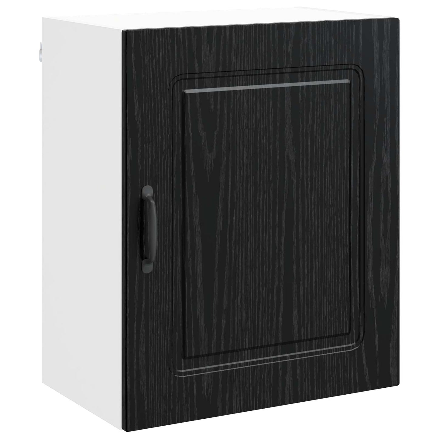 Keukenkast Kalmar Zwart Eiken 50 x 31 x 60 cm Bewerkt hout